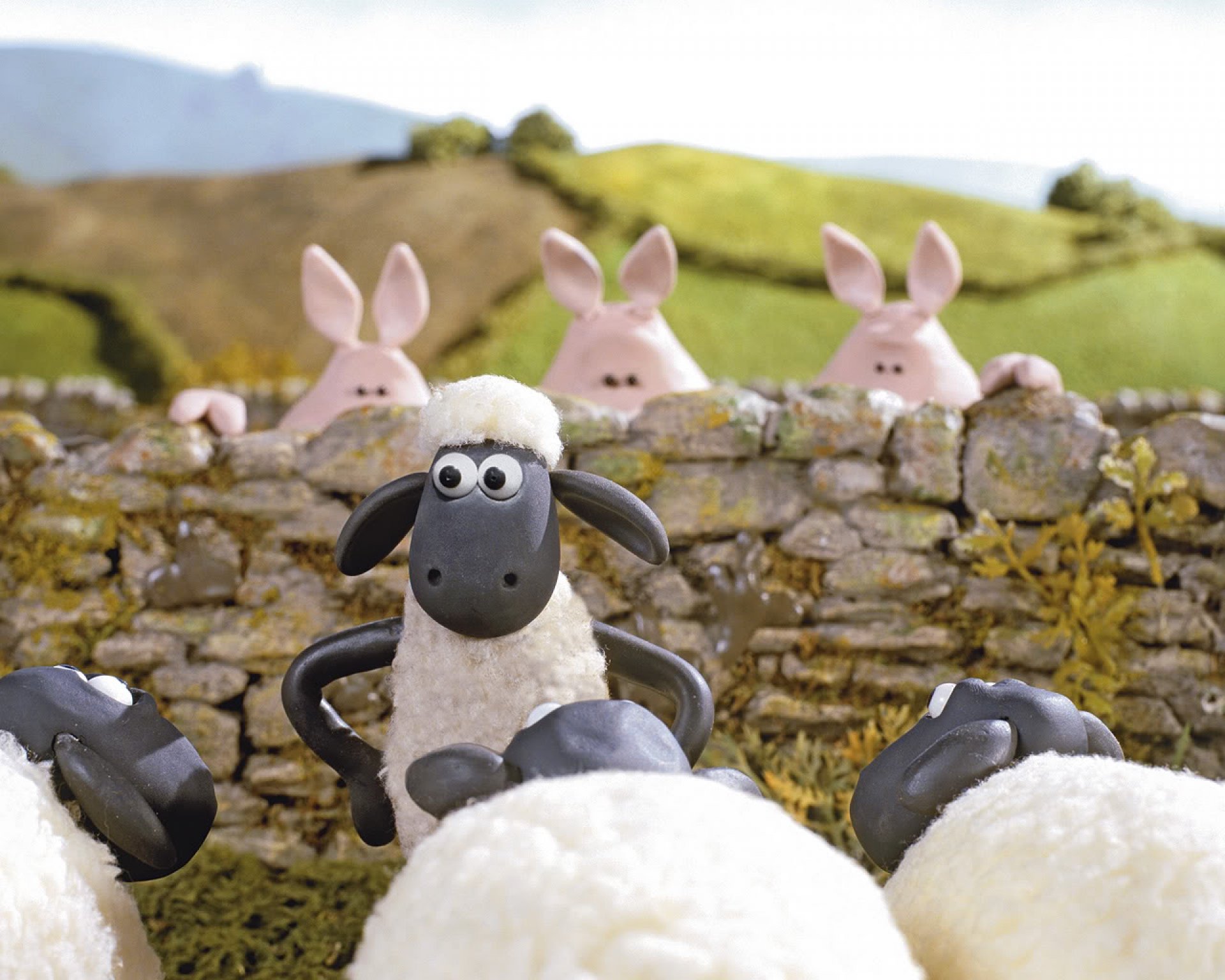 shaun the sheep, Animation, Family, Comedy, Shaun, Sheep, Adventure Wallpaper