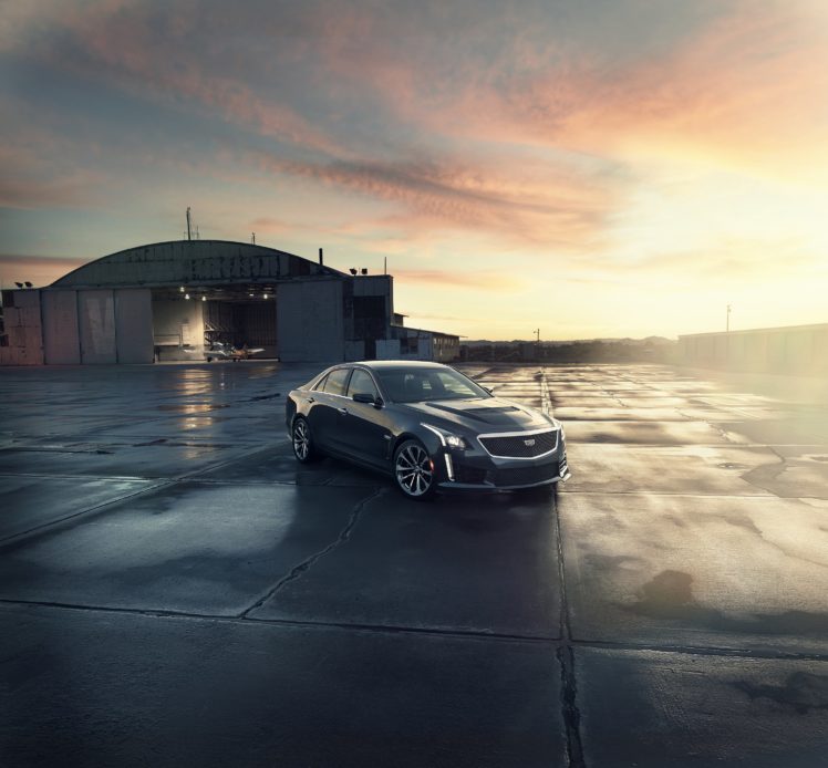 2016, Cadillac, Cts v, Luxury, Performance HD Wallpaper Desktop Background