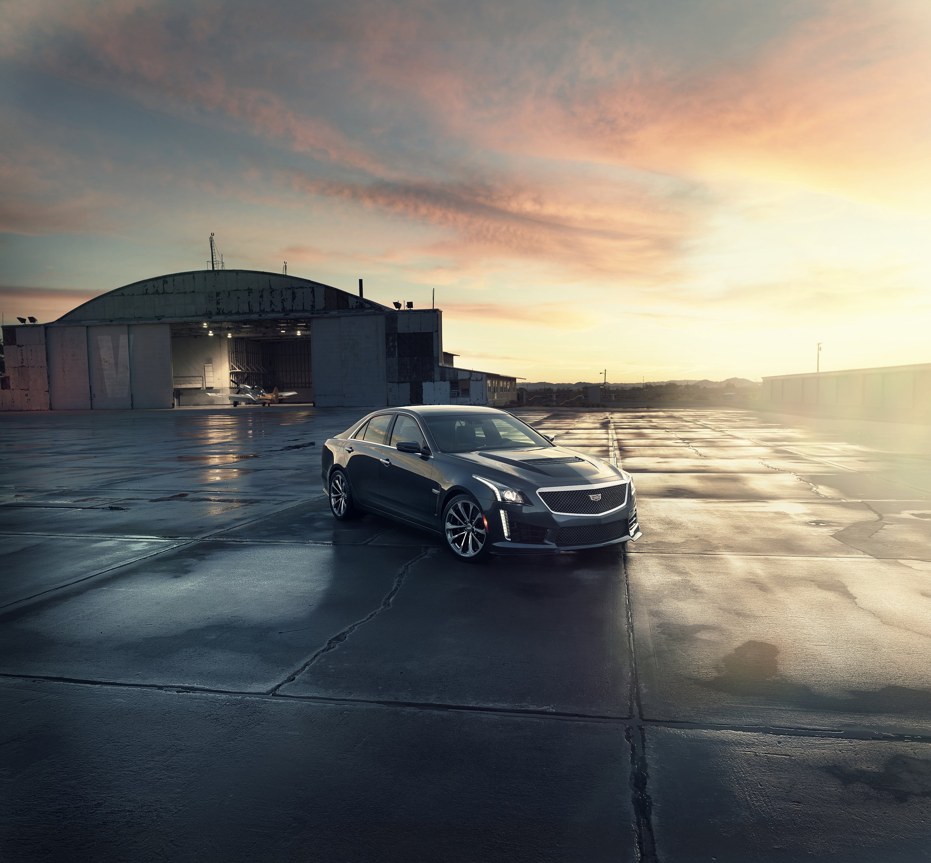 2016, Cadillac, Cts v, Luxury, Performance Wallpaper
