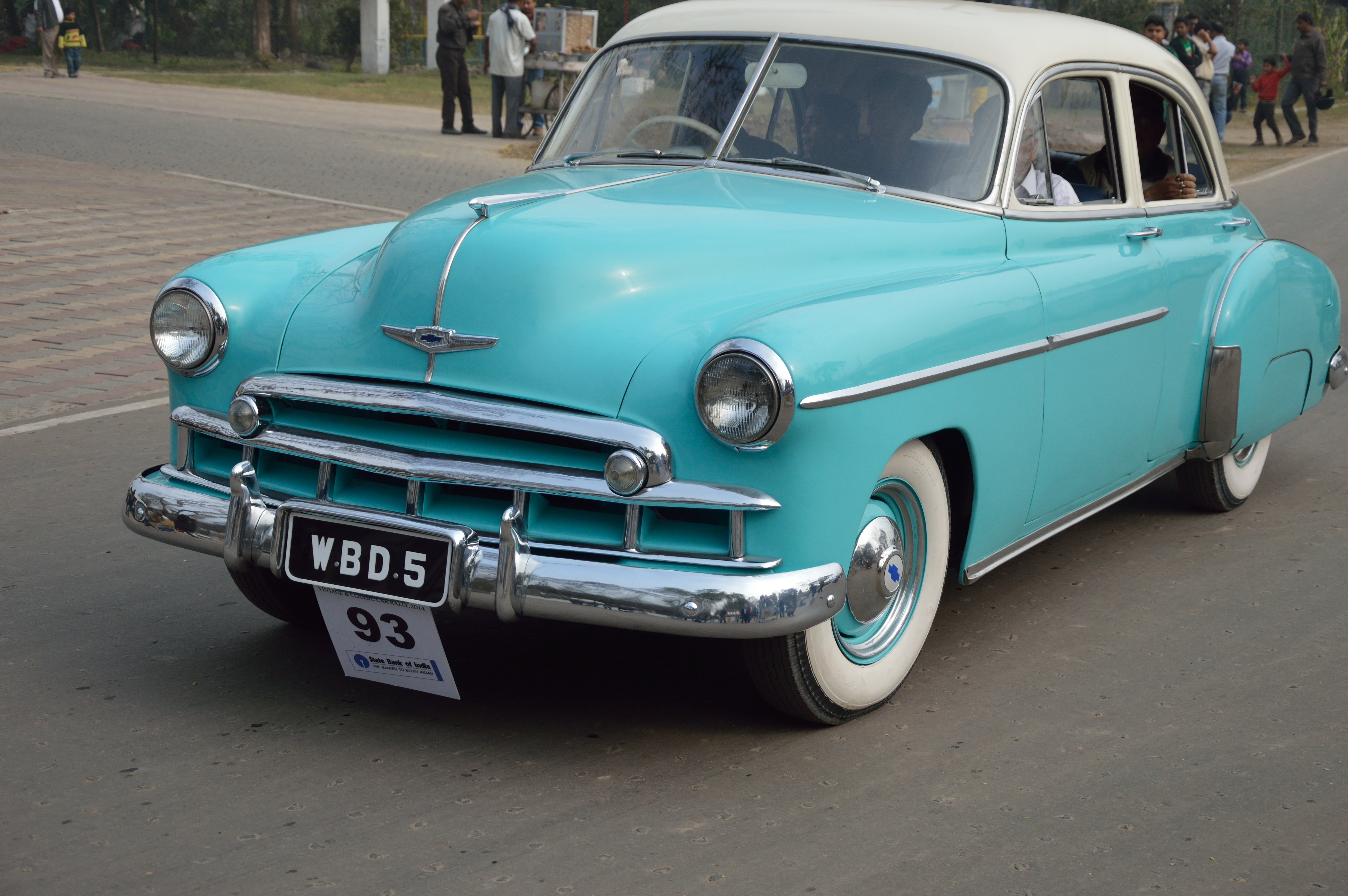 1949, Chevrolet, Styleline, Retro Wallpaper