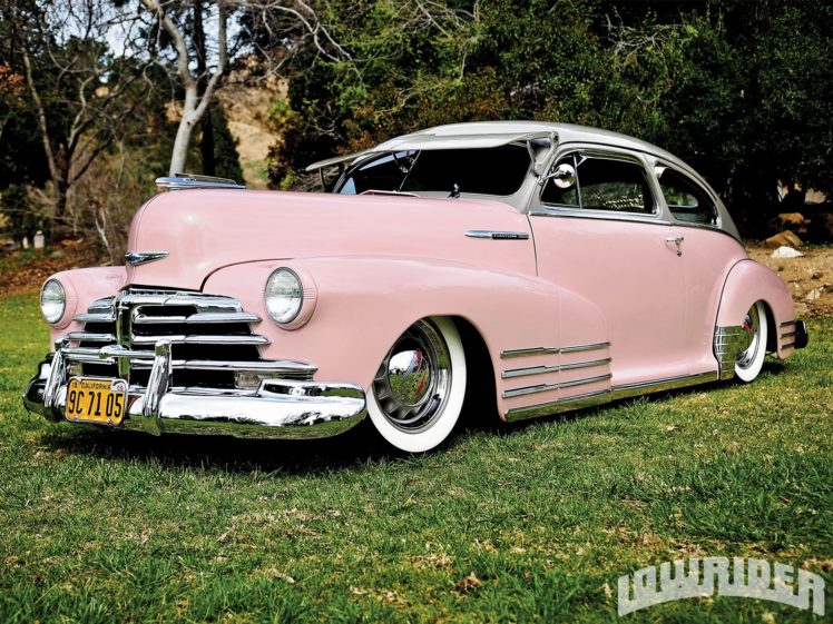 1948, Chevrolet, Fleetline, Lowrider, Retro, Custom, Chevy HD Wallpaper Desktop Background