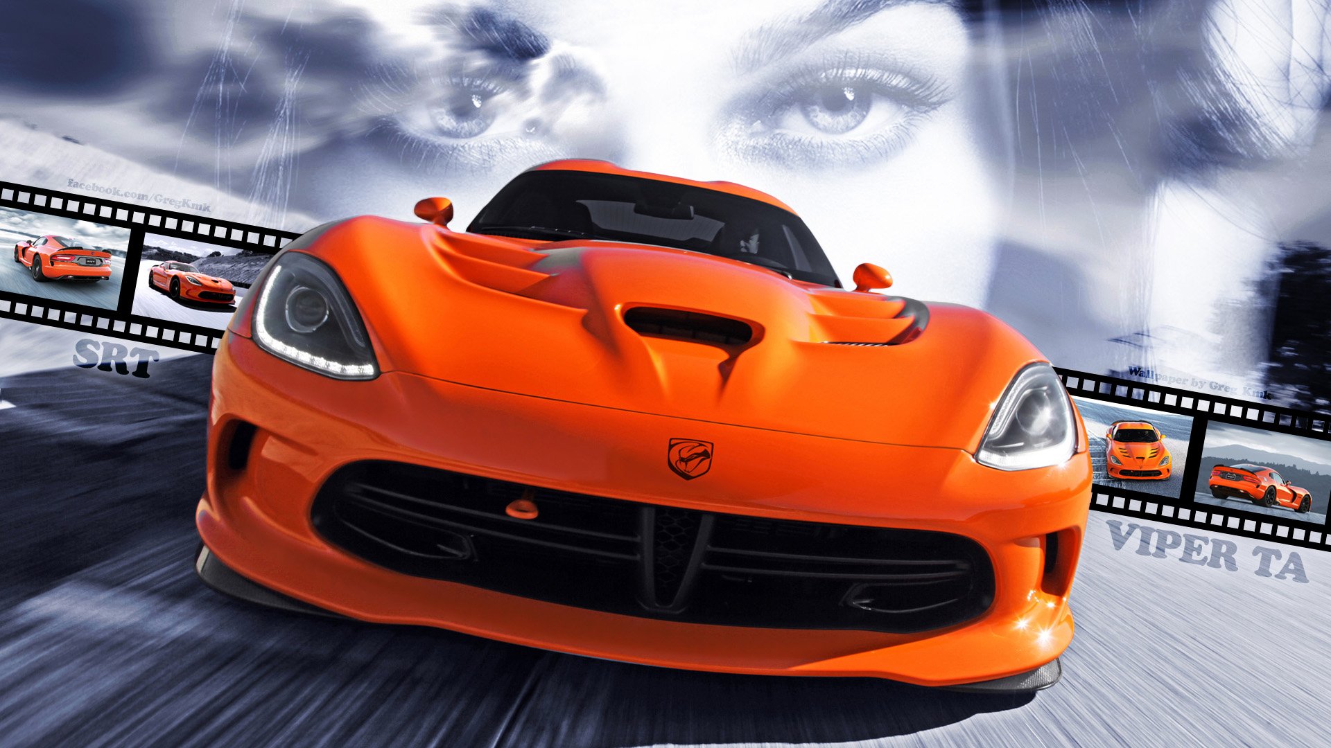 dodge, Srt, Viper, Ta, 1920x1080 Wallpaper