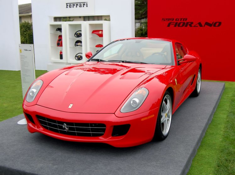 2010, Ferrari, 599, Fiorano HD Wallpaper Desktop Background
