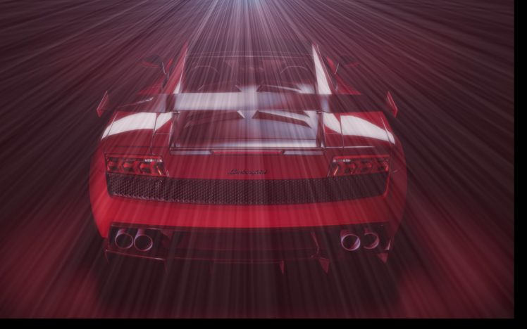 red, Lamborghini HD Wallpaper Desktop Background