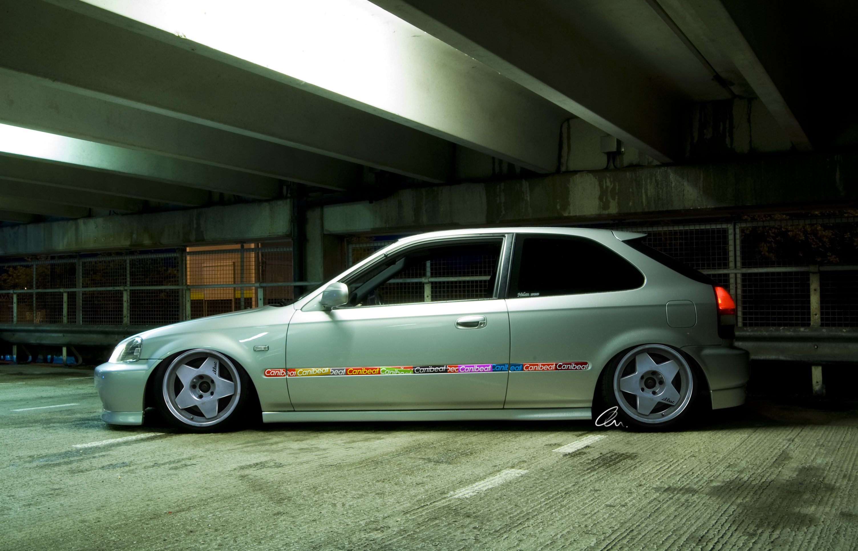 stance, Honda, Civic, Ek4 Wallpaper