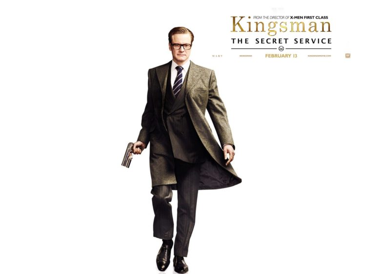 kingsman secret service, Action, Adventure, Comedy, Spy, Crime, Kingsman, Secret, Service, Weapon, Gun, Poster HD Wallpaper Desktop Background