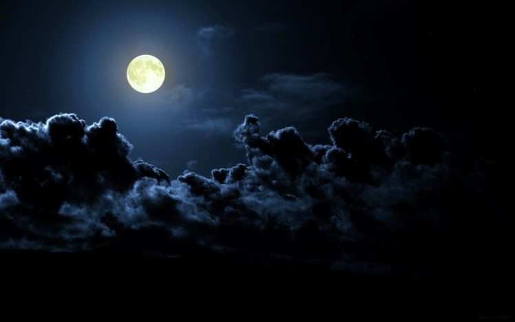 full, Moon, Night, Beauty HD Wallpaper Desktop Background
