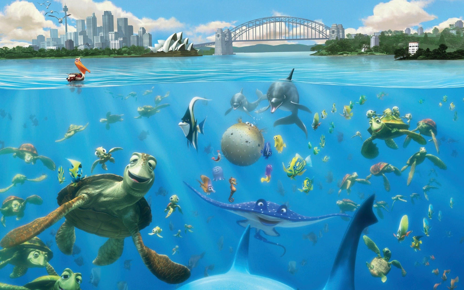 finding, Nemo, Animation, Underwater, Sea, Ocean, Tropical, Fish ...