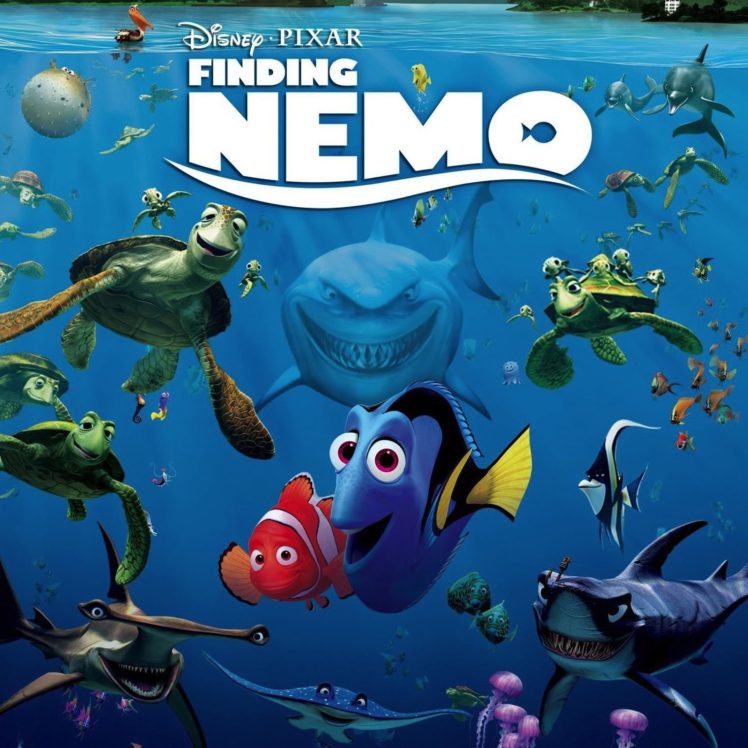 finding, Nemo, Animation, Underwater, Sea, Ocean, Tropical, Fish, Adventure, Family, Comedy, Drama, Disney, 1finding nemo, Shark HD Wallpaper Desktop Background