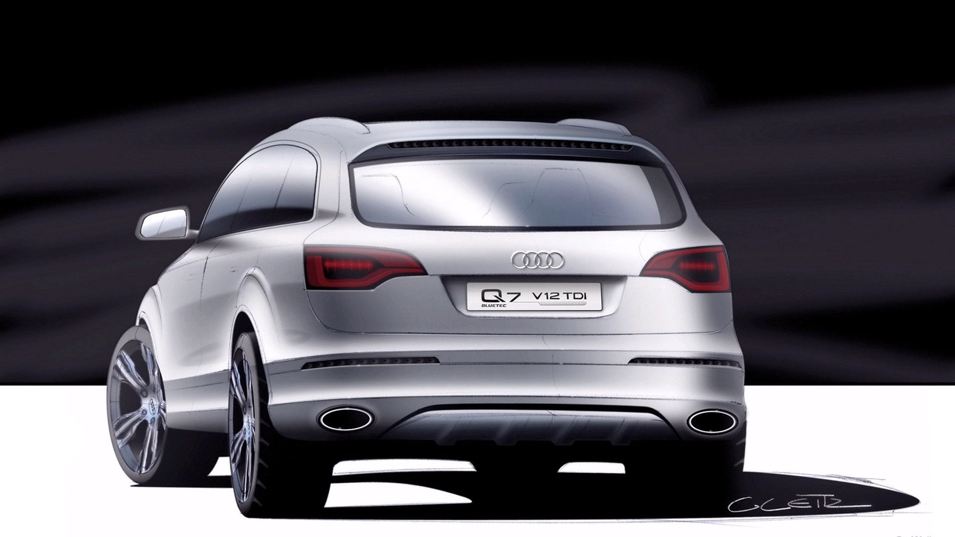 audi, Q7, V12, Tdi, Car, Vehicle, Suv, Quattro Wallpaper