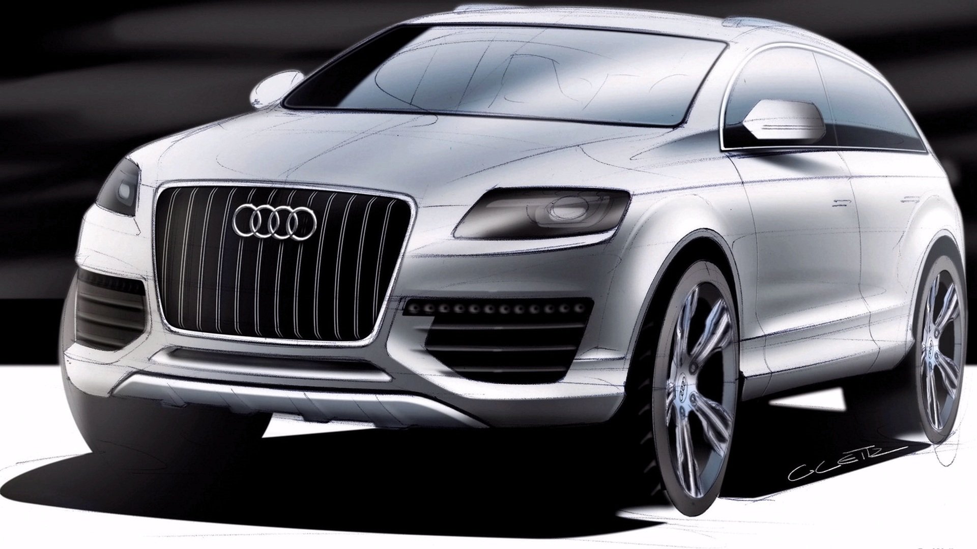 audi, Q7, V12, Tdi, Car, Vehicle, Suv, Quattro Wallpaper