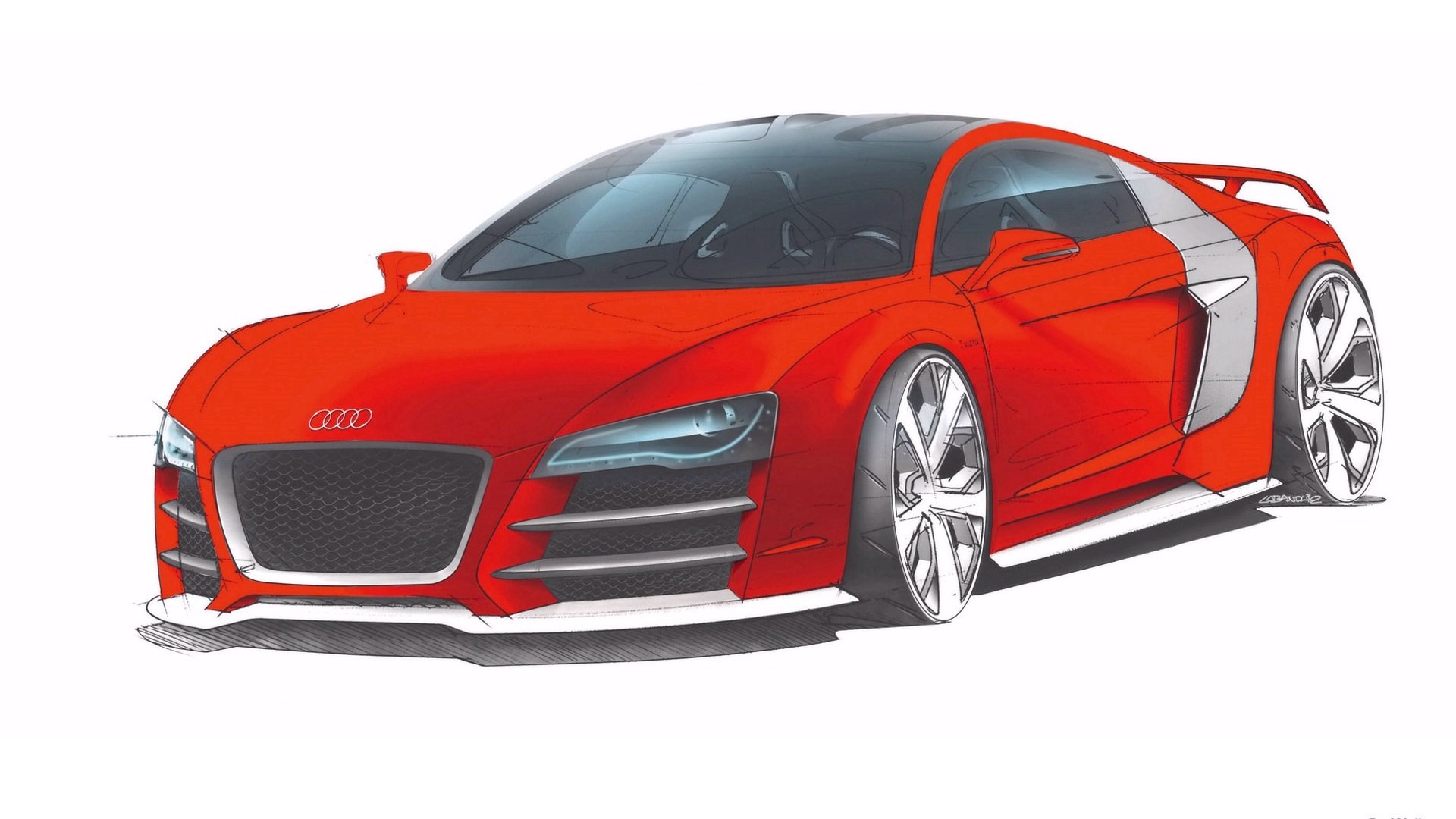 audi, R8, V10, Fsi, Car, Vehicle, Quattro Wallpaper