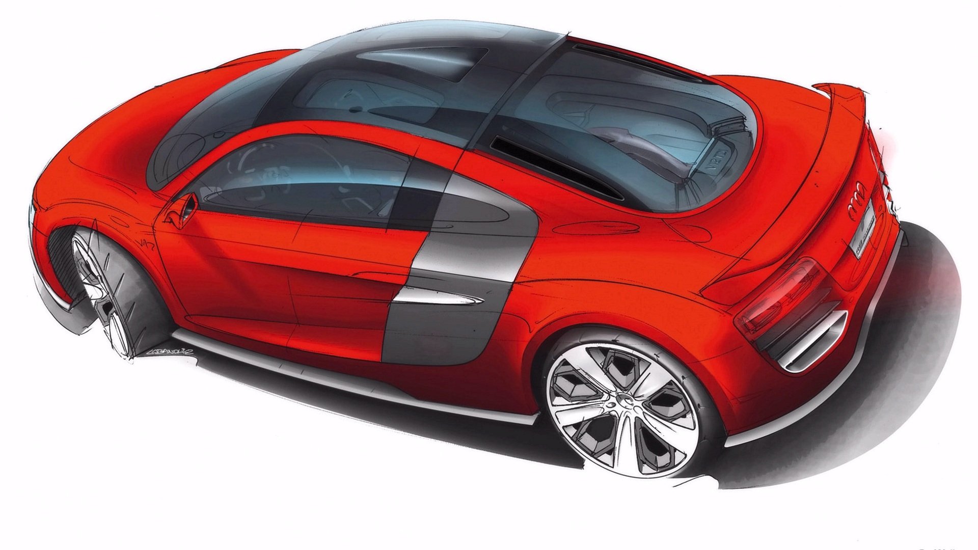 audi, R8, V10, Fsi, Car, Vehicle, Quattro Wallpaper