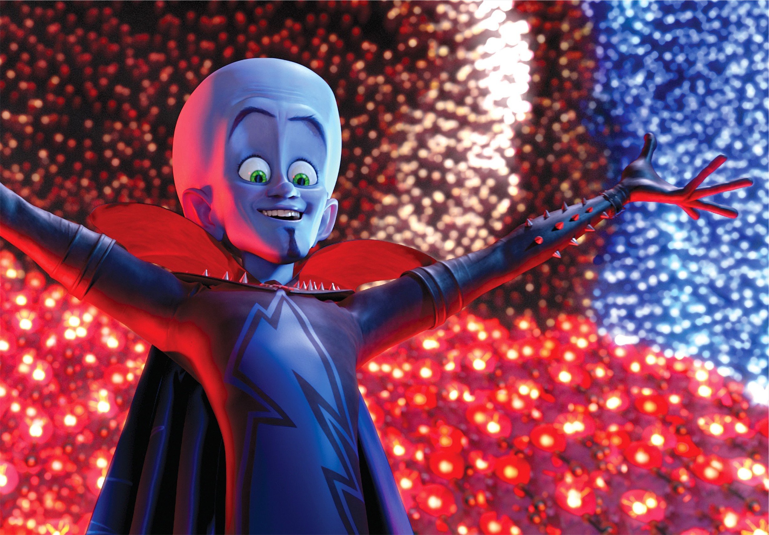 megamind, Animation, Comedy, Action, Family, Superhero, Alien, Sci fi Wallpaper