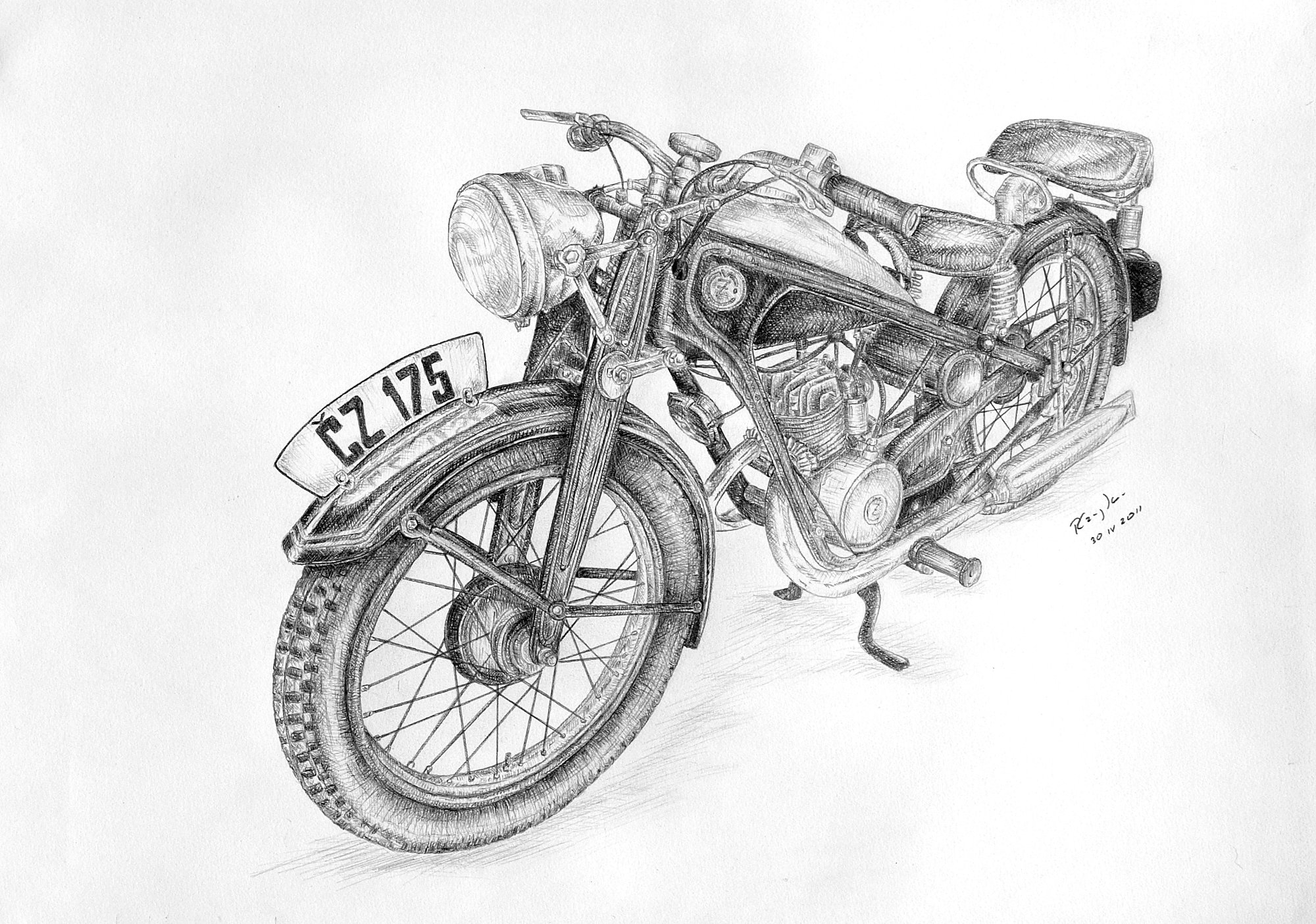 cezeta,  , Motorcycle, Cz, 175 Wallpaper