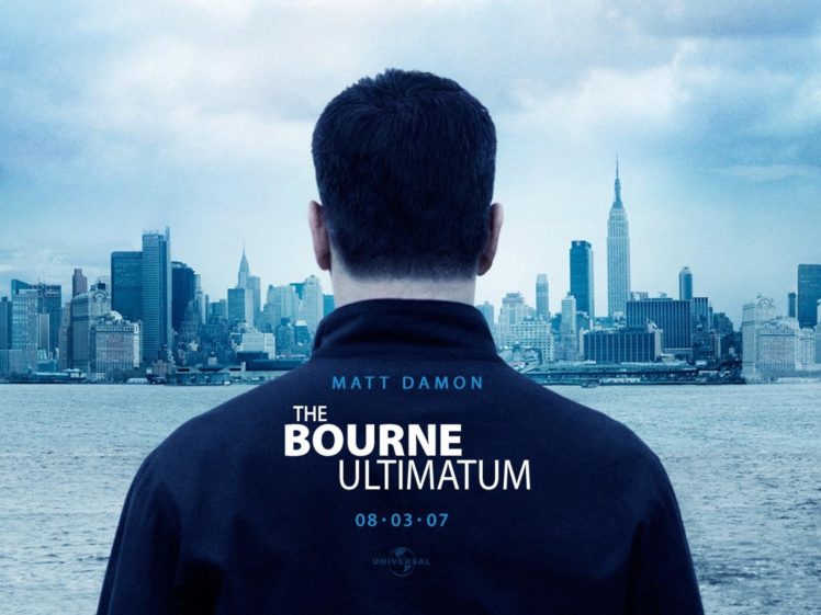 bourne, Ultimatum, Action, Mystery, Thriller, Spy, Hitman, Poster HD Wallpaper Desktop Background