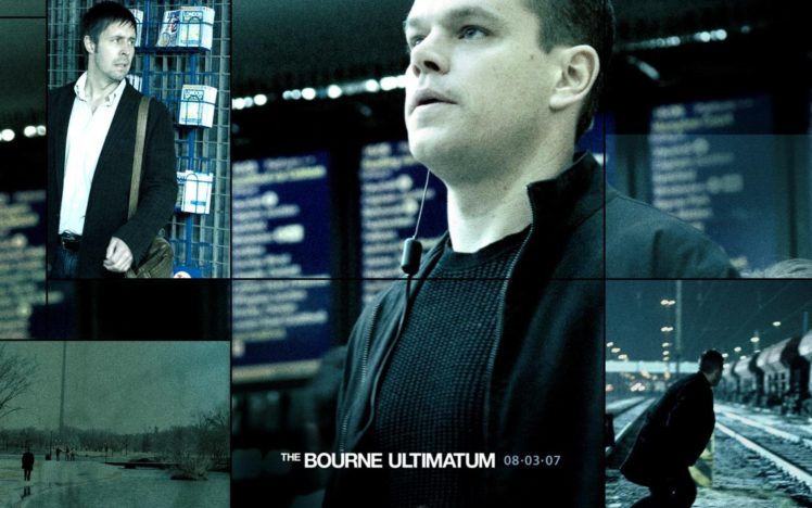 bourne, Ultimatum, Action, Mystery, Thriller, Spy, Hitman, Poster HD Wallpaper Desktop Background