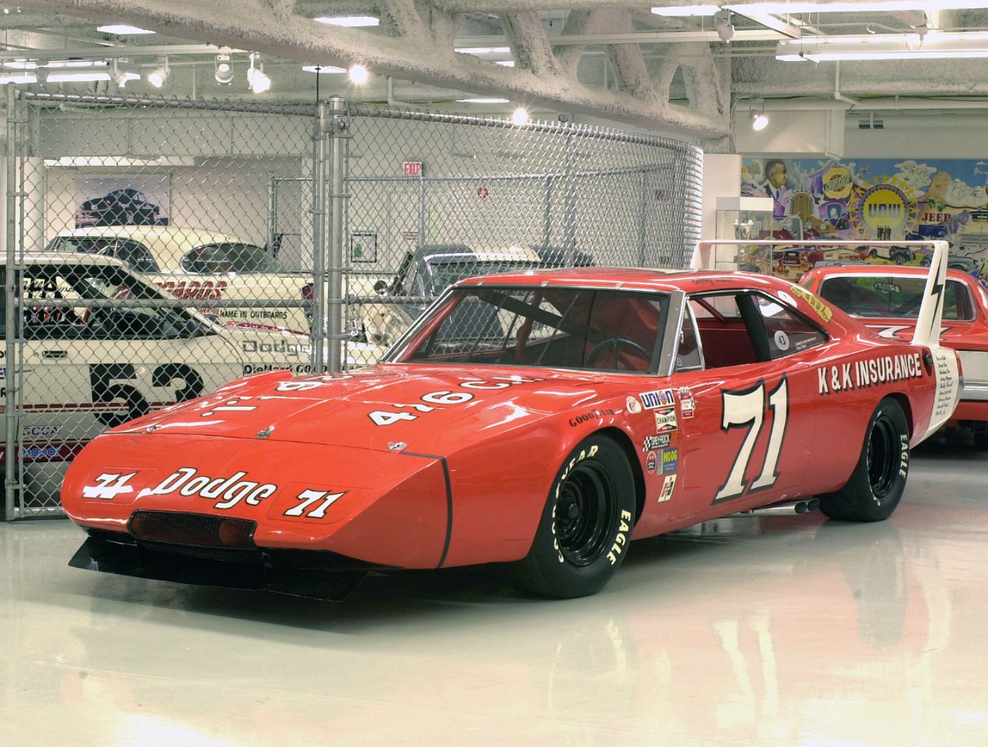 1969, Dodge, Charger, Daytona, Nascar, Race, Racing, Muscle, Classic Wallpaper