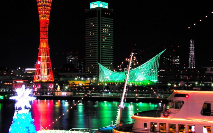 japan, Night, Cities HD Wallpaper Desktop Background