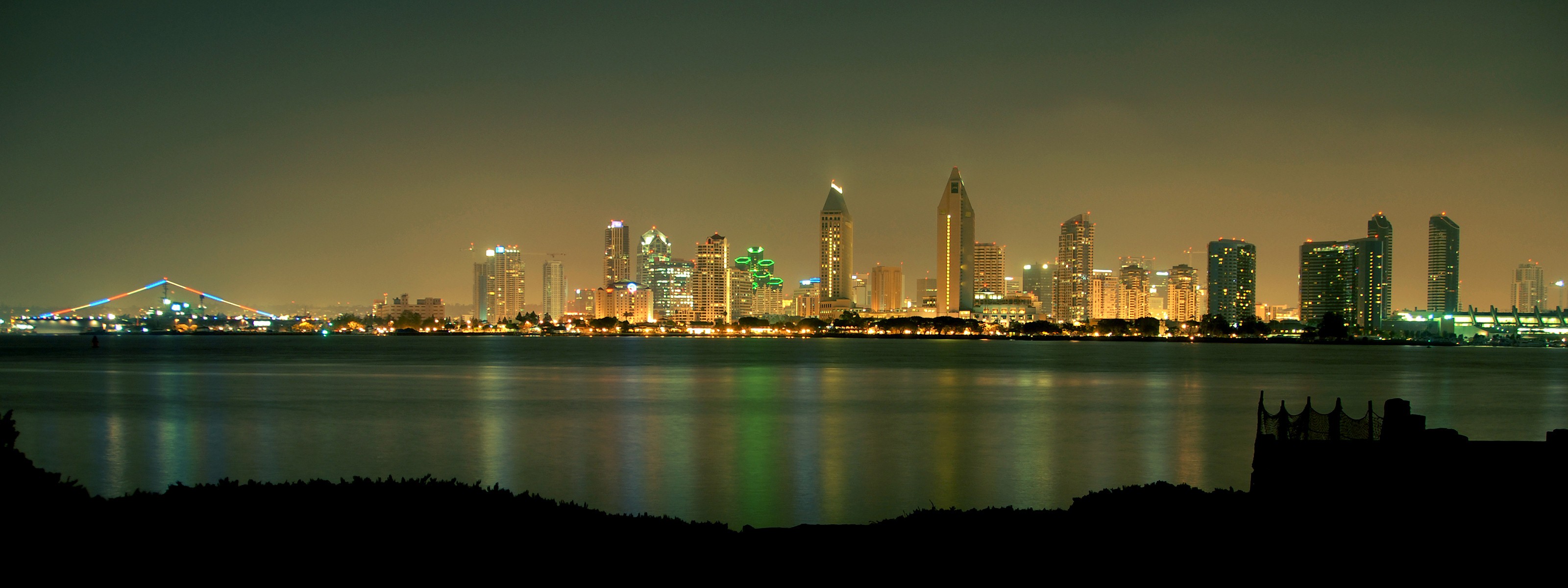 cityscapes, Skylines, San, Diego Wallpaper