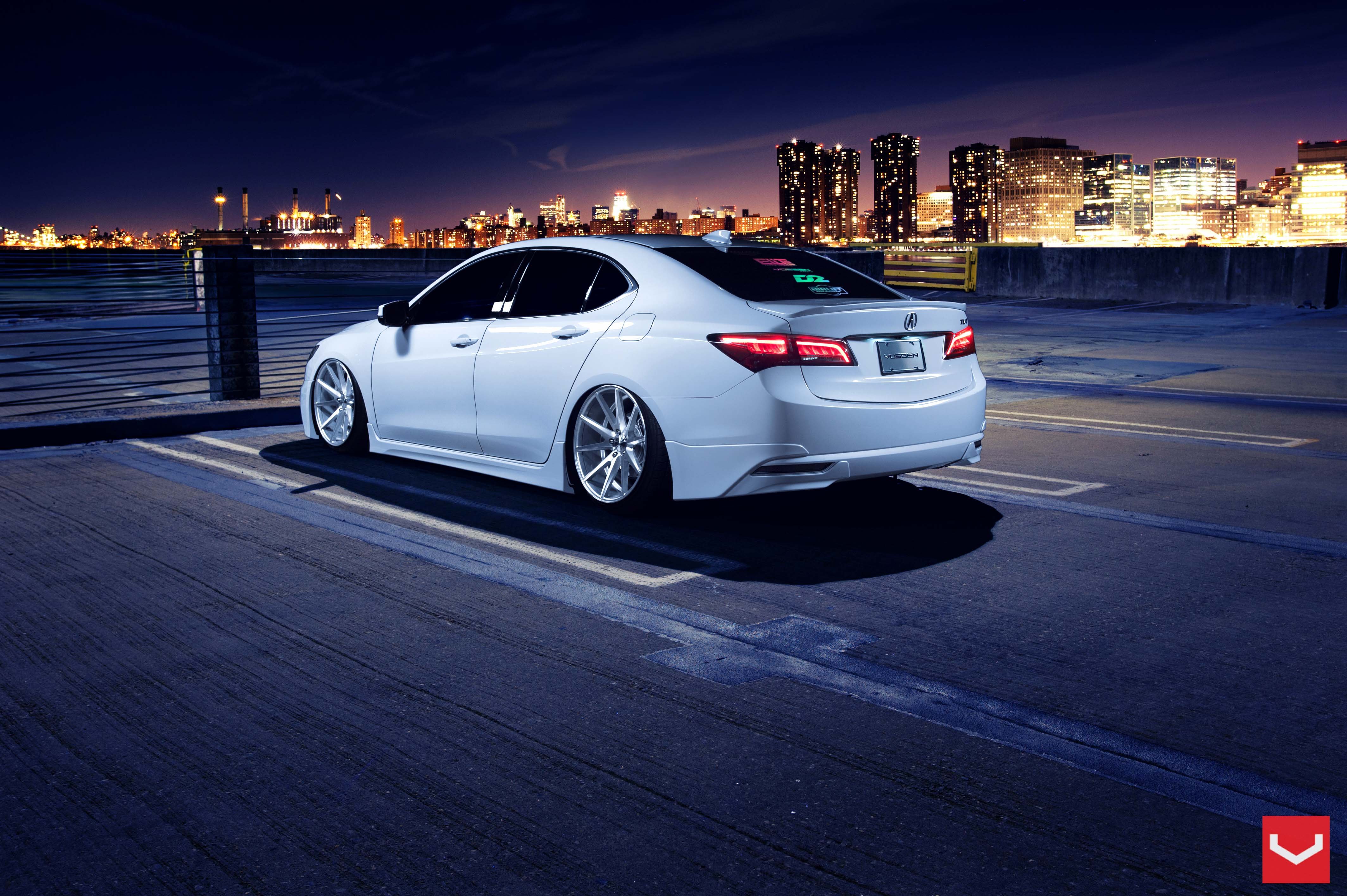 acura, Tlx, Vossen, Wheels, Tuning, Cars Wallpaper