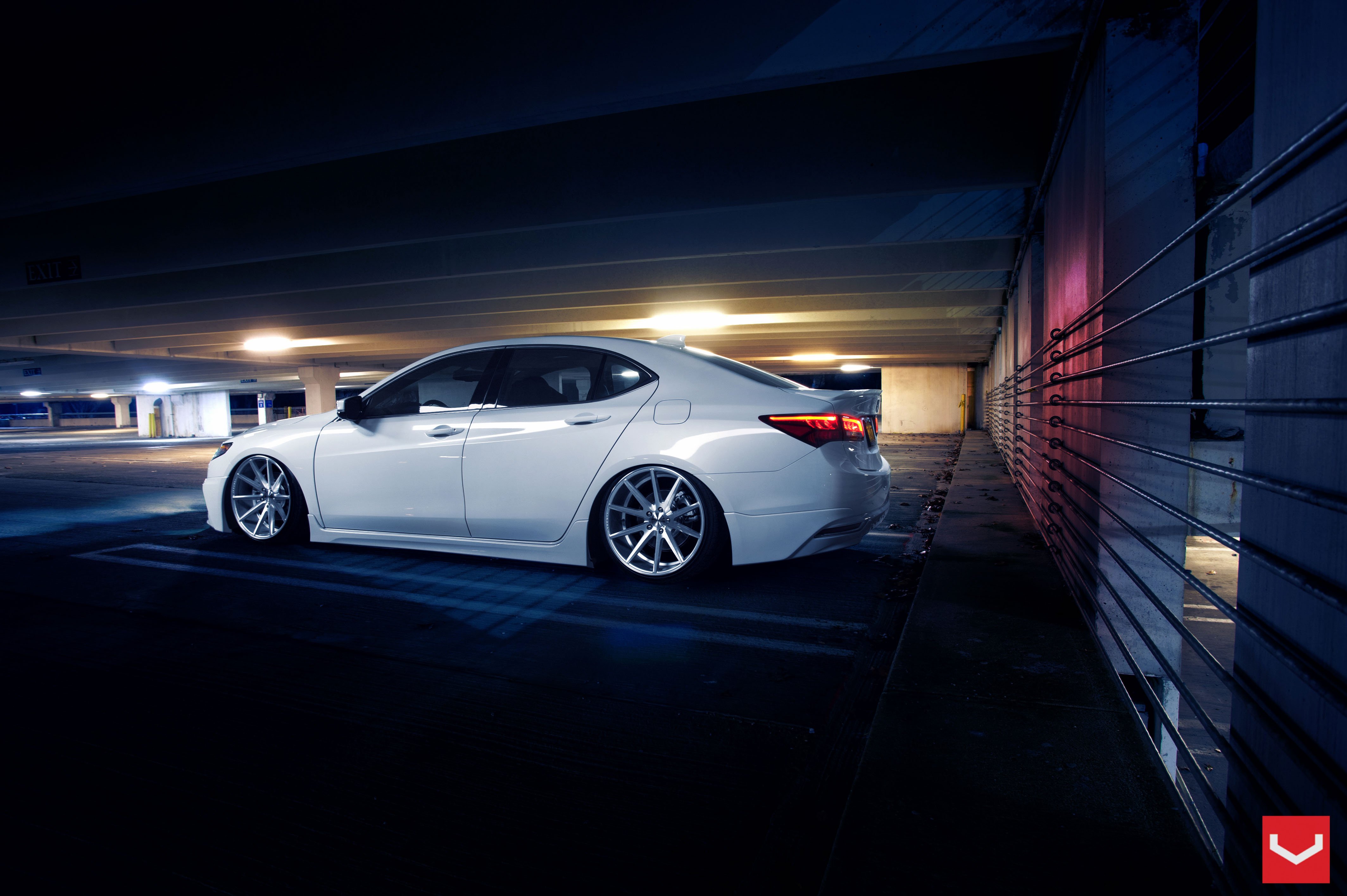 acura, Tlx, Vossen, Wheels, Tuning, Cars Wallpaper