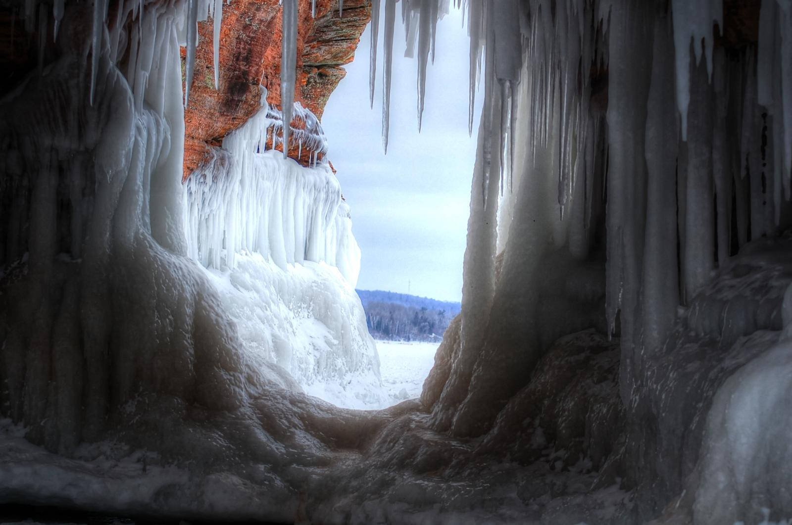 nature, Ice, Winter, Macro, Textures, Reflexions, Sculptures, Water, Art, Frozen Wallpaper