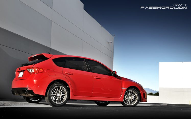 red, Cars, Subaru, Subaru, Impreza HD Wallpaper Desktop Background