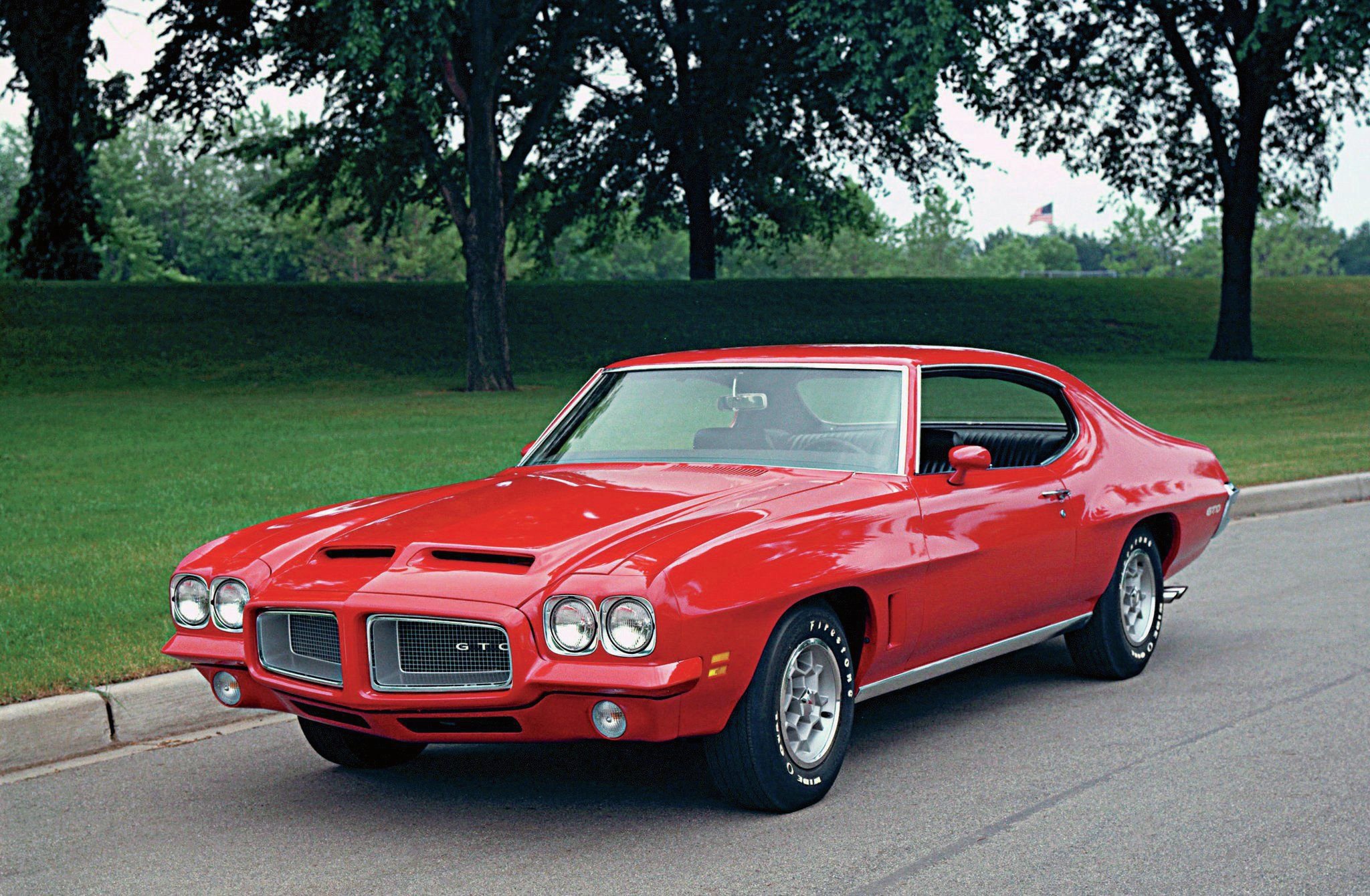 1972, Pontiac, Lemans, Gto, Hardtop, Coupe, D37, Muscle, Classic Wallpaper