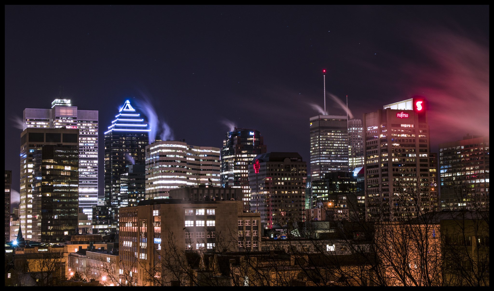 building, Canada, Montreal, Quebec, Night, Light, Cities, Monument Wallpaper
