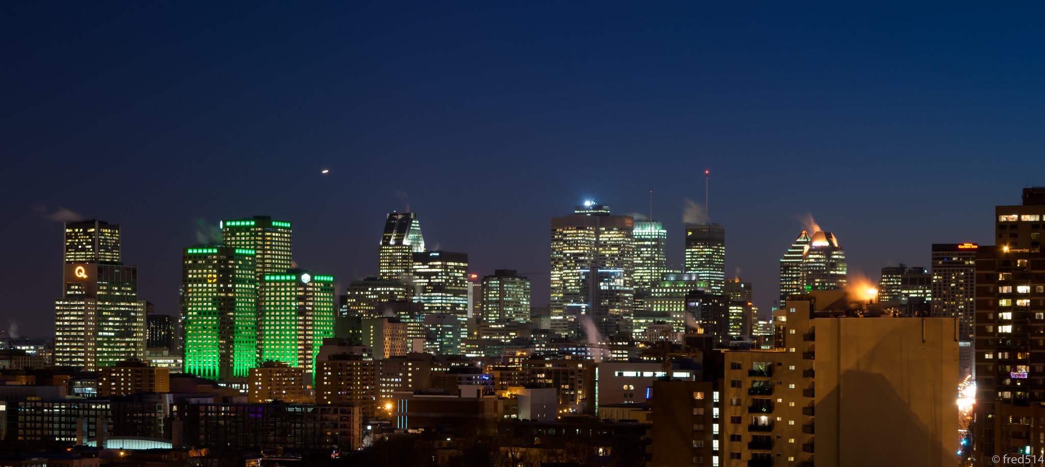 building, Canada, Montreal, Quebec, Night, Light, Cities, Monument Wallpaper