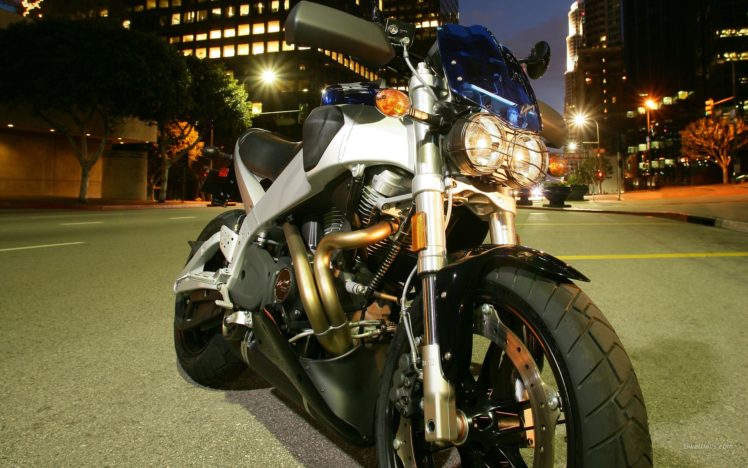 night, Lightning, Motorbikes, Buell HD Wallpaper Desktop Background
