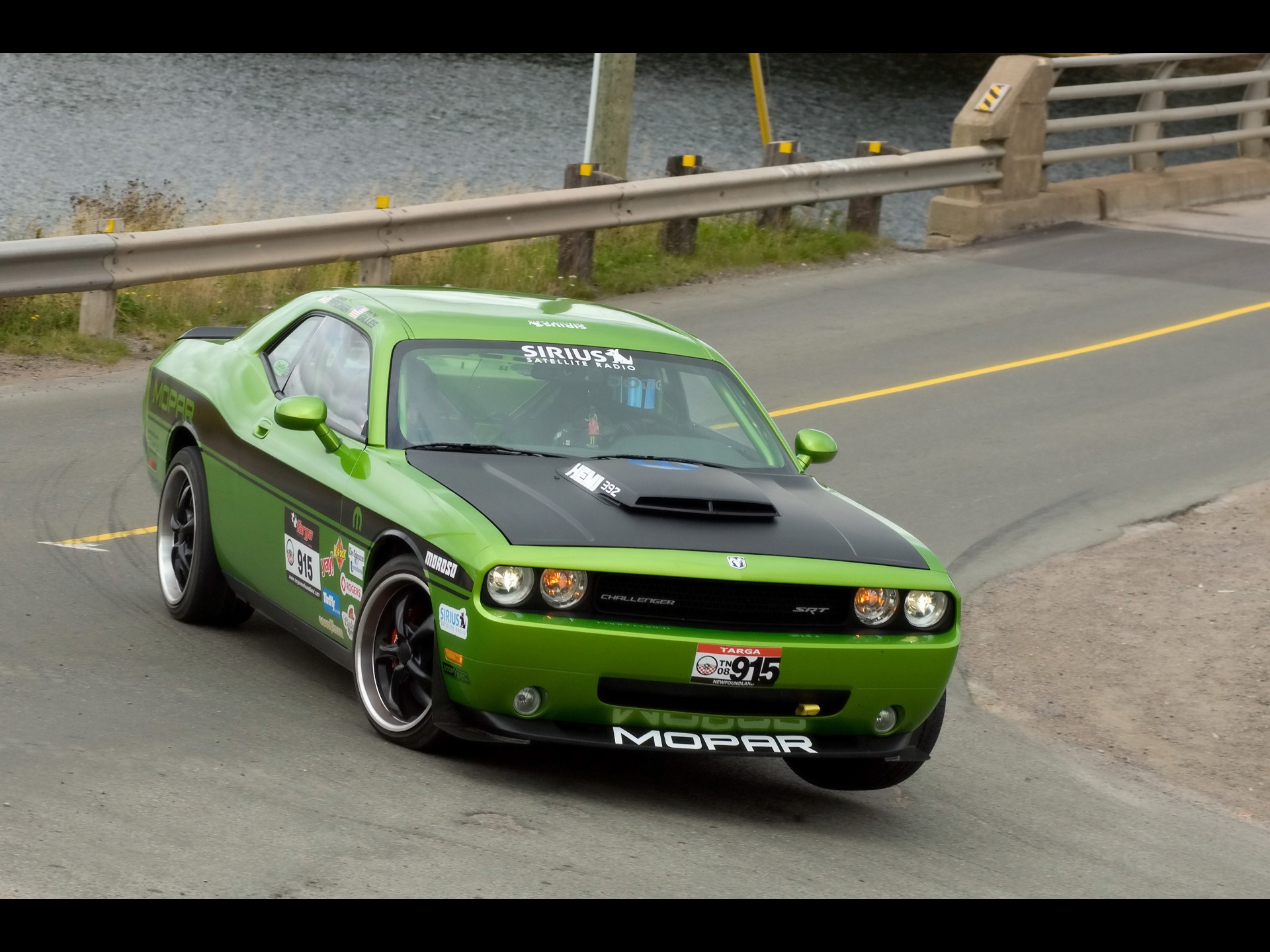 front, Drive, Dodge, Challenger Wallpaper