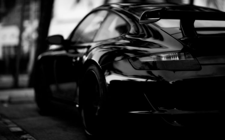 black, Edition, Porsche, Wallpaper HD Wallpaper Desktop Background