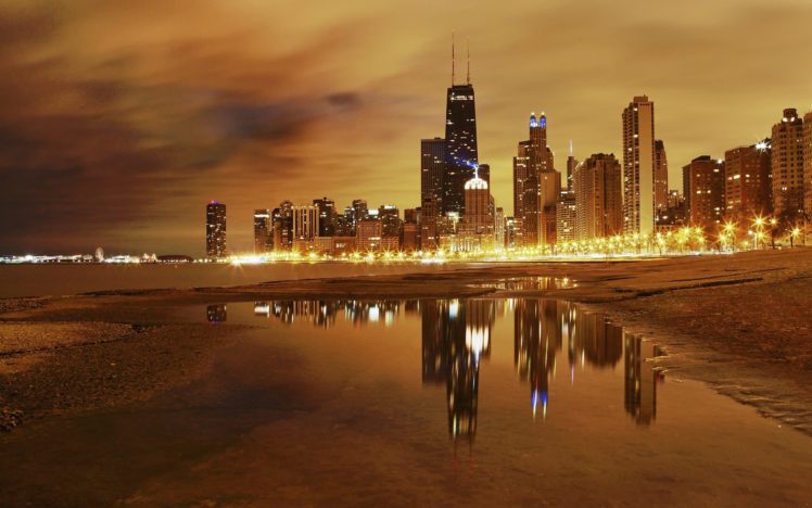 cityscapes, Chicago HD Wallpaper Desktop Background
