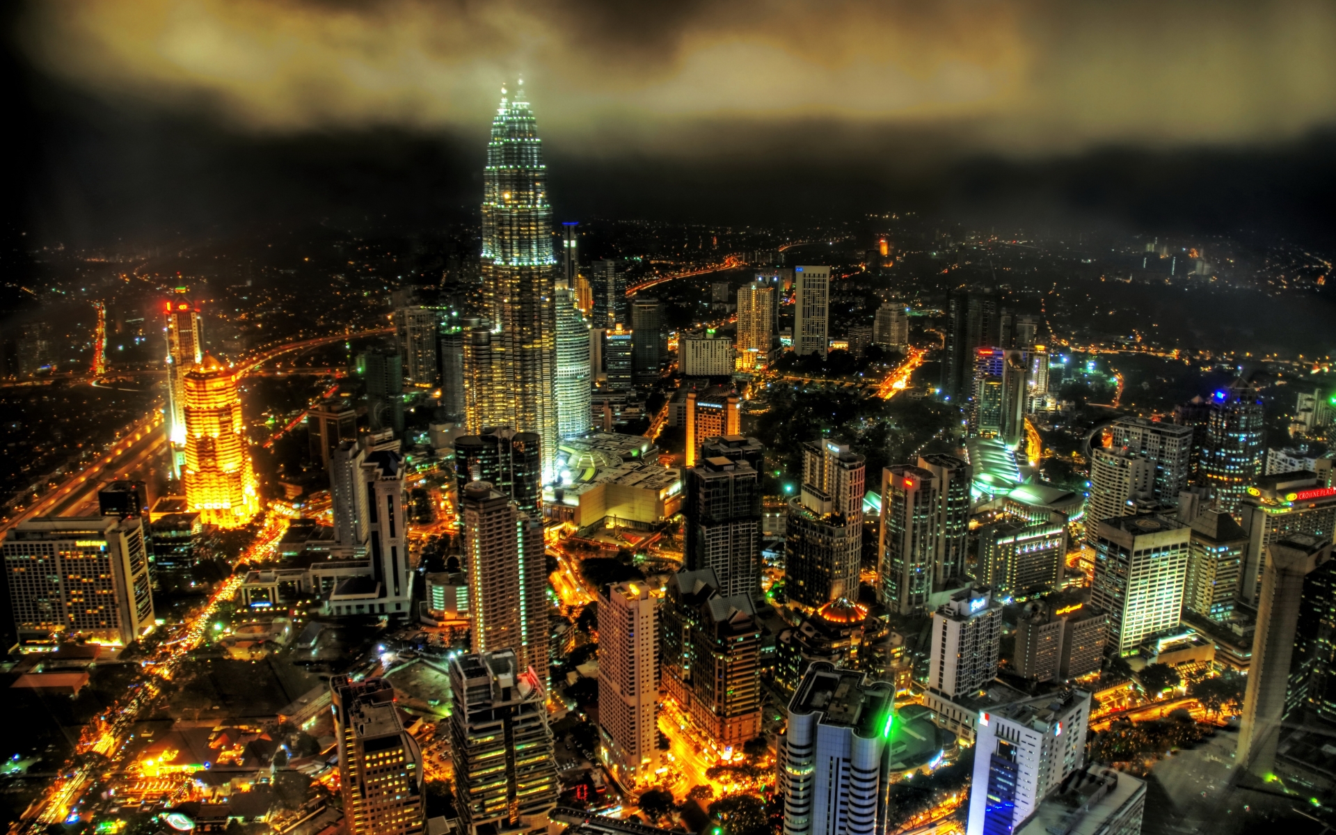 cityscapes, Architecture, Fog, Buildings Wallpaper