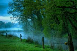 misty, River