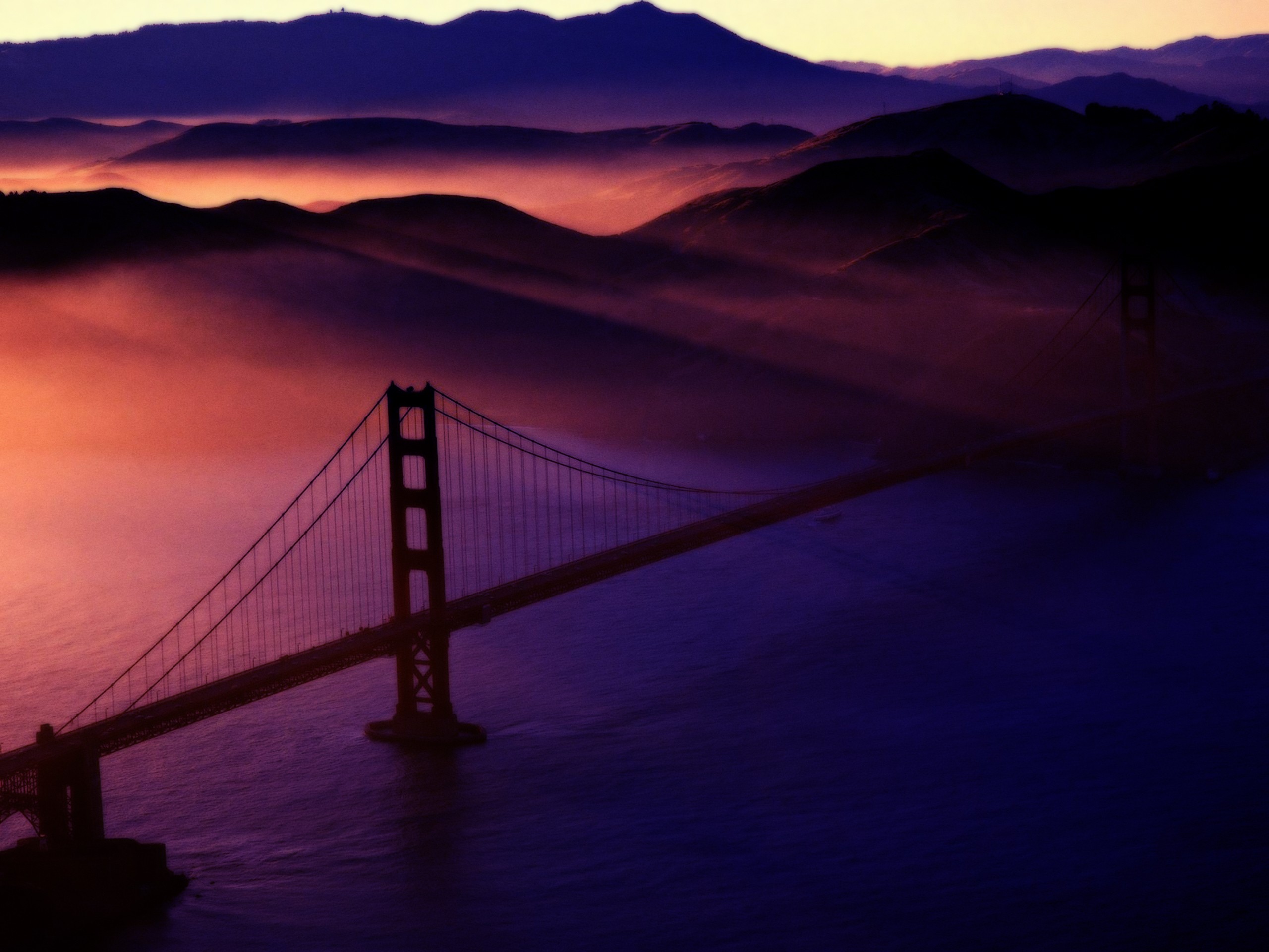 architecture, Golden, Gate, Bridge Wallpaper