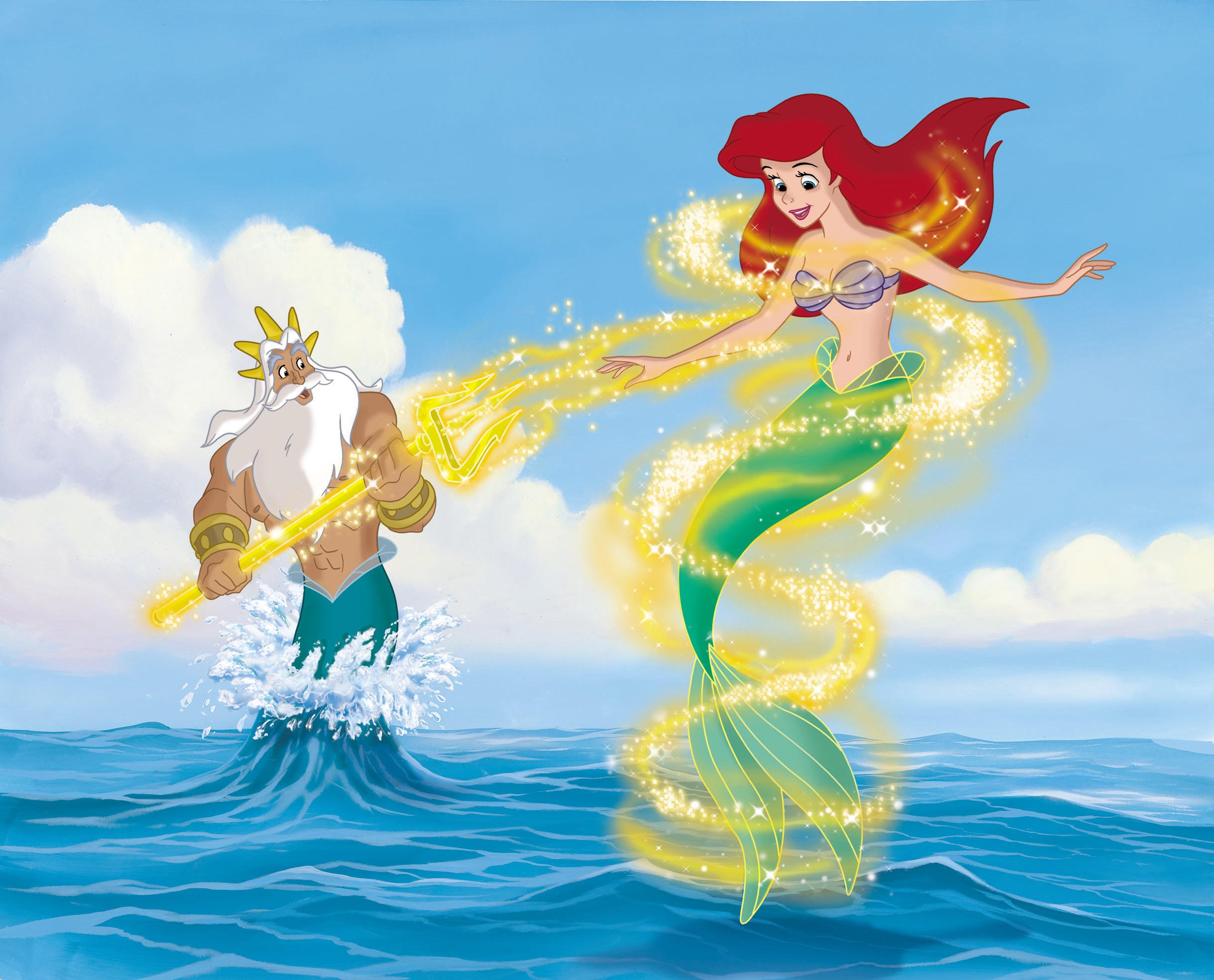 little, Mermaid, Disney, Fantasy, Animation, Cartoon, Adventure, Family, 1littlemermaid, Ariel, Princess Wallpaper