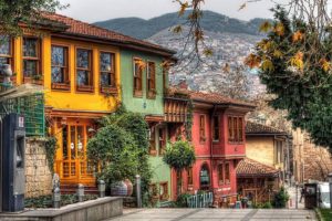 color, House, Bursa, Turkey, Tree, City
