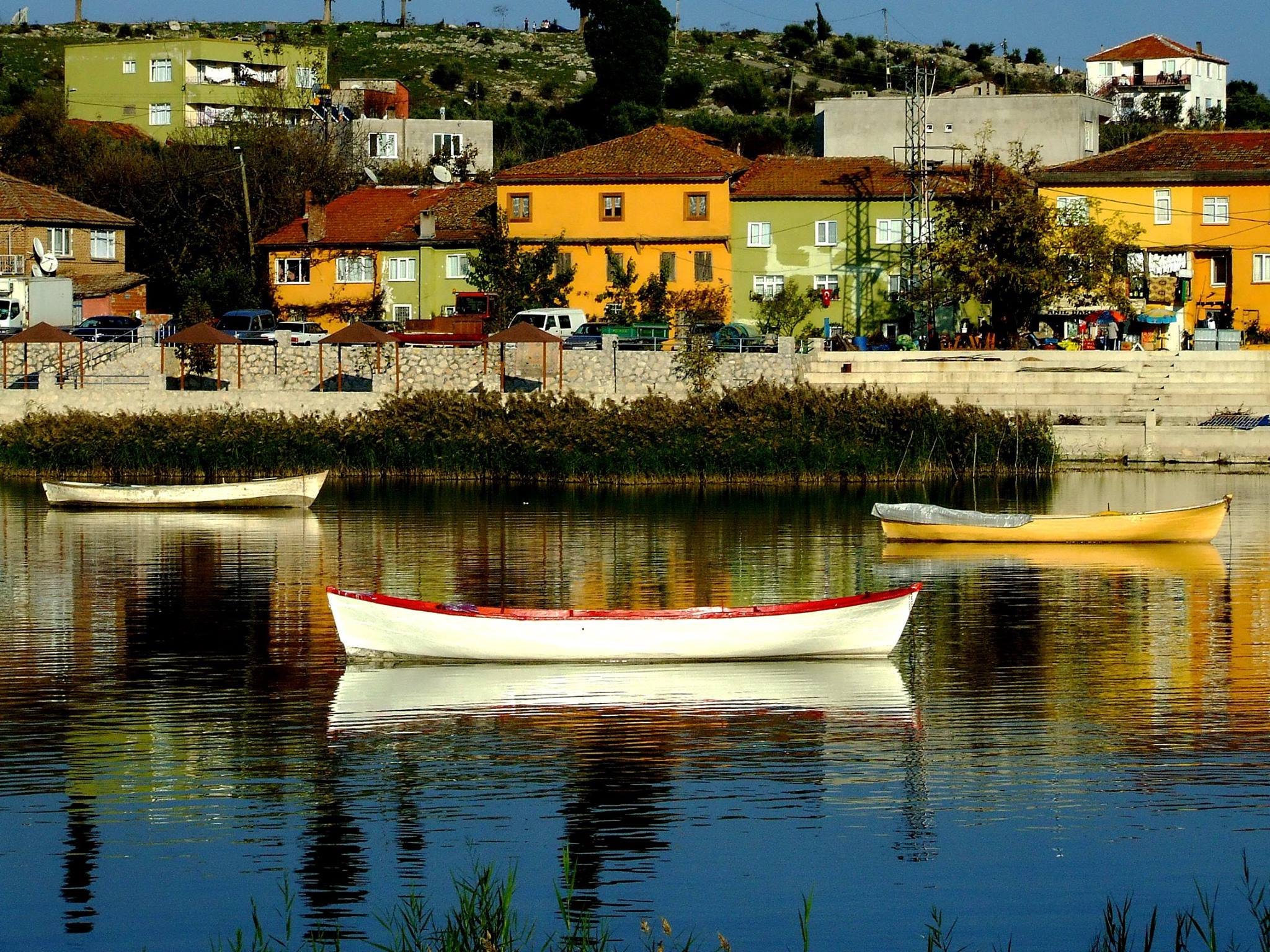 boat, House, Bursa, Turkey, Water Wallpaper