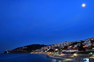 bursa, Turkey, Beautiful, Blue, Moon, Landscape, Sea