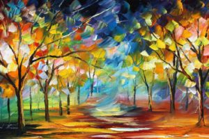 paint, Tree, Colorful, Seosion