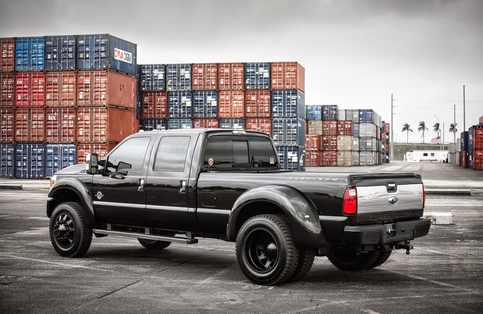ford, F350, Super, Duty, Truck, Pickup, Cars, Black, Tuning Wallpaper