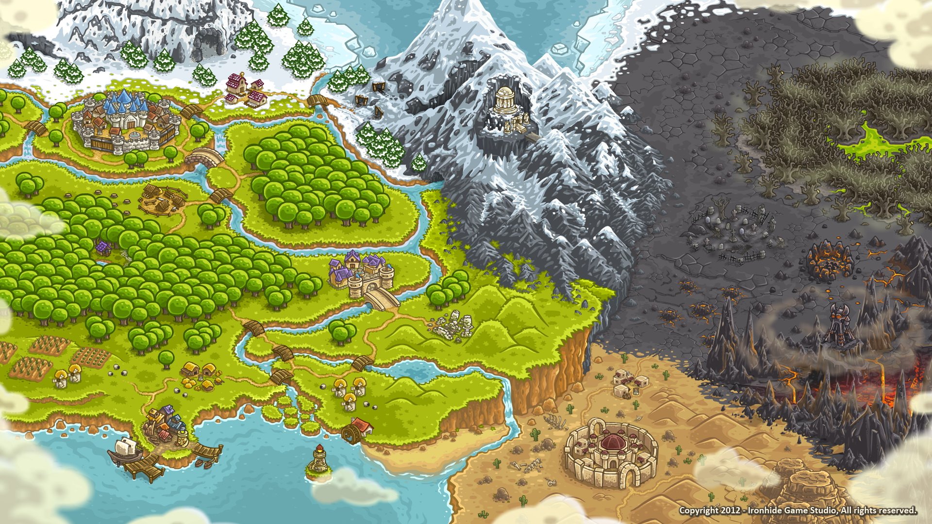 kingdom, Rush, Online, Strategy, Fantasy, Fighting, Defense, 1kingdomrush Wallpaper