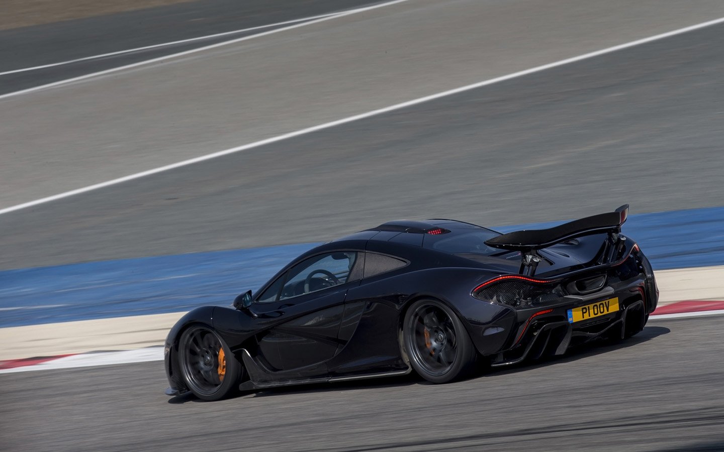 2014, Mclaren, P, 1, Supercar, Cars, Black Wallpaper