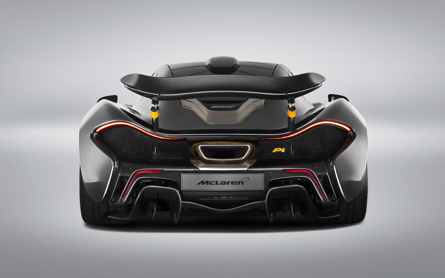2014, Mclaren, P, 1, Supercar, Cars, Black Wallpaper