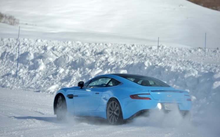 2014, Aston, Martin, Ice, Cars, Coupe, Vanquish HD Wallpaper Desktop Background