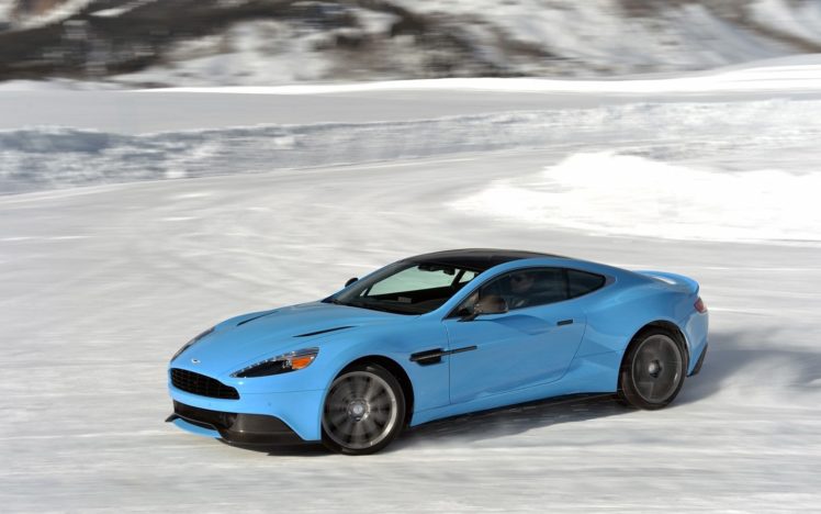 2014, Aston, Martin, Ice, Cars, Coupe, Vanquish HD Wallpaper Desktop Background