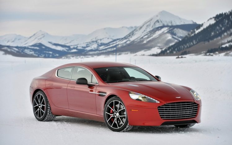 2014, Aston, Martin, Ice, Cars, Rapide HD Wallpaper Desktop Background